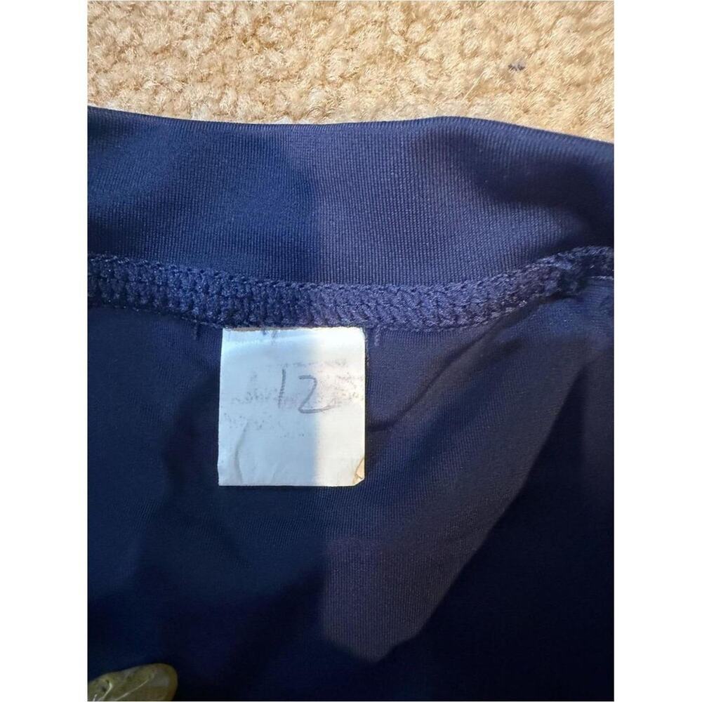 Snapper Rock Navy Long Sleeve Rash Guard Size 12 - Picture 4 of 5